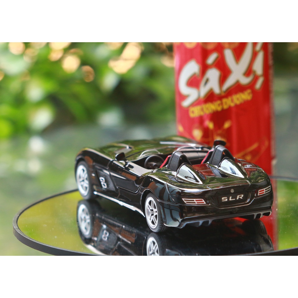 Đồ chơi Xe mô hình hợp kim Mercedes-Benz SLR cao cấp, tỷ lệ 1:32