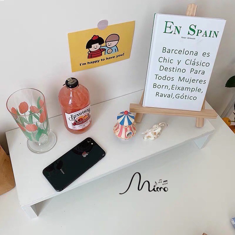 KỆ ĐỂ SÁCH - KỆ MÁY TÍNH - DECOR ⌨ LẮP GHÉP - 1 tầng