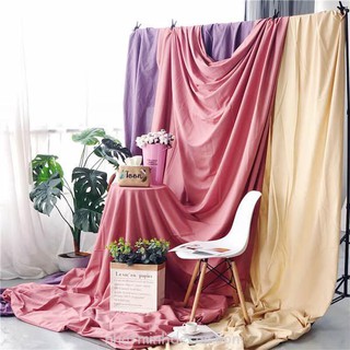 Phông nền vải trơn chụp ảnh lookbook, livestream (nhiều màu)
