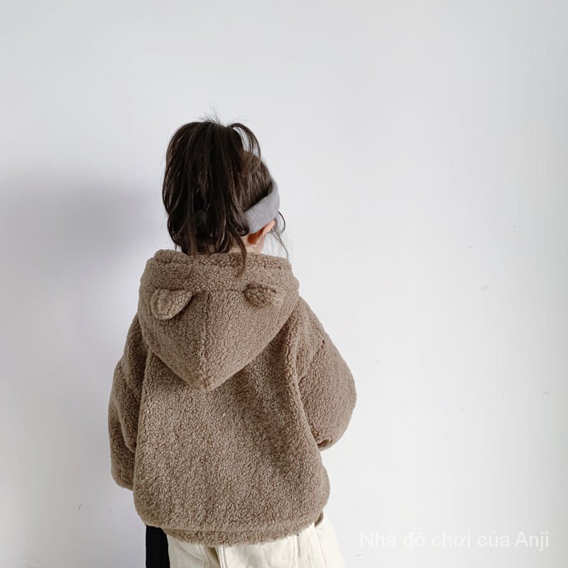 New autumn / winter boys' coats with warm thick woolen sweater