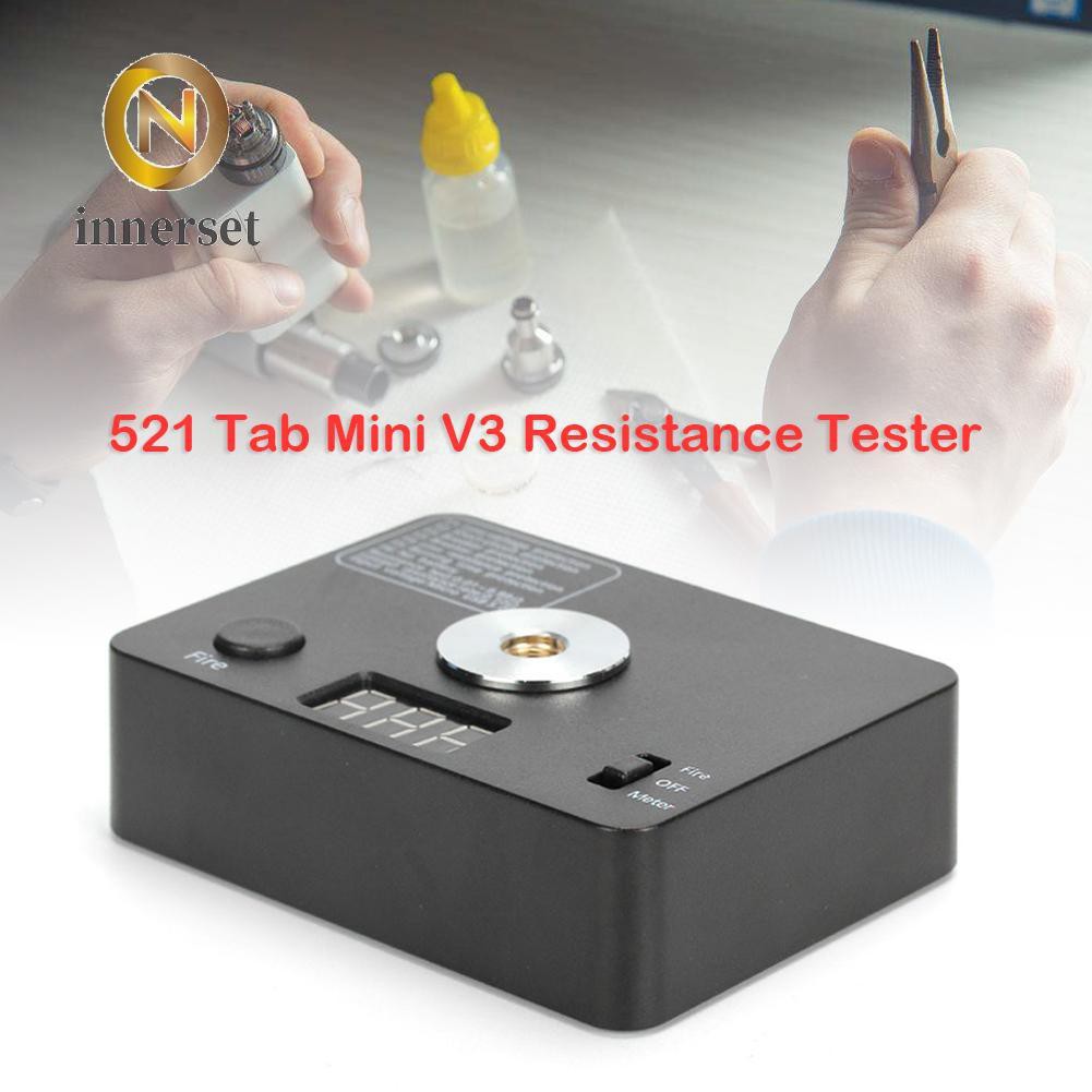 Thiết Bị Kiểm Tra Điện Trở 521 Tab Mini V3 Ohm Chuyên Dụng