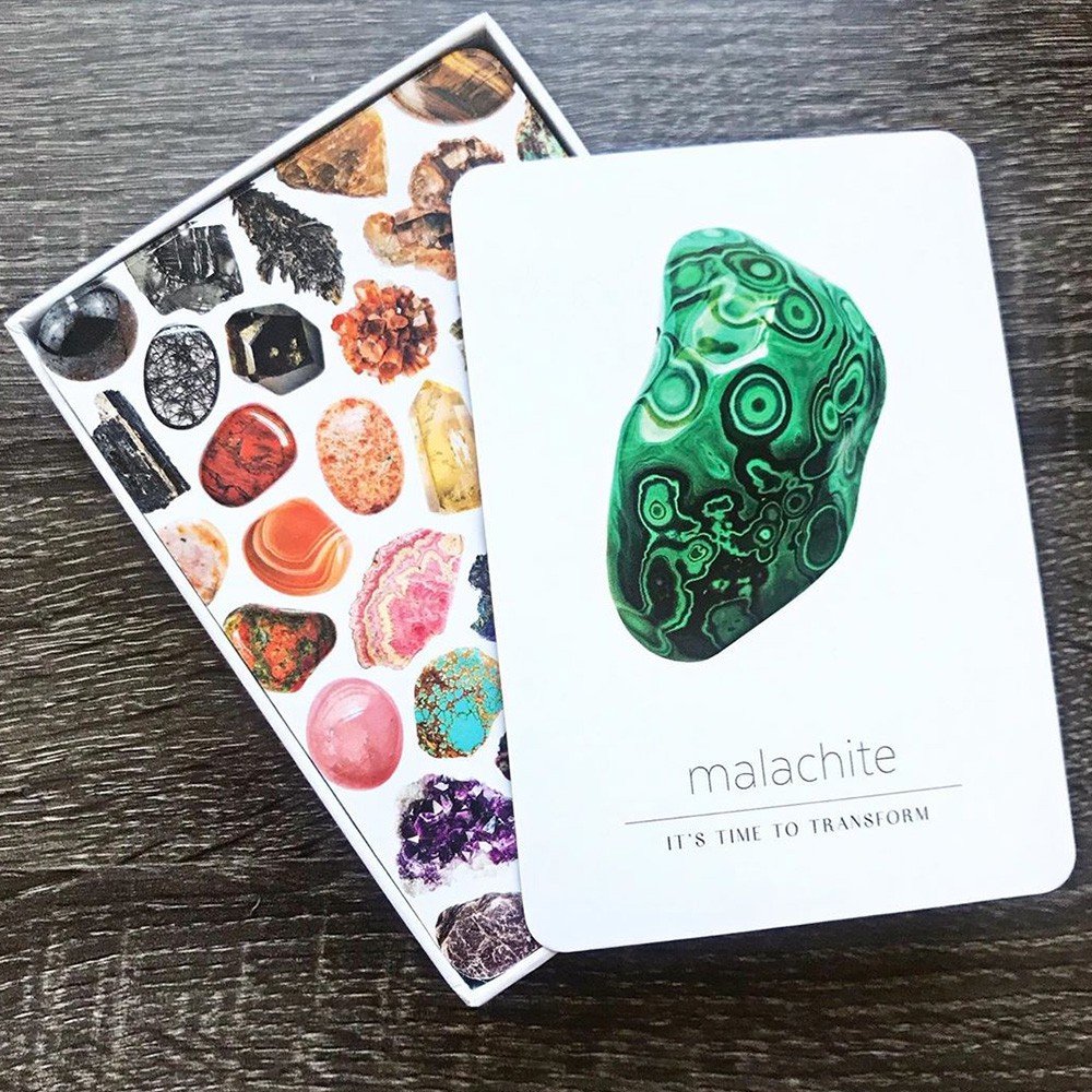 Bộ Bài Daily Crystal Inspiration Oracle (Mystic House Tarot Shop) - Bài Gốc Authentic Chính Hãng 100%