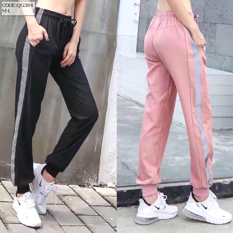 [PansyRita Shop] quần jogger phối sọc phản quang