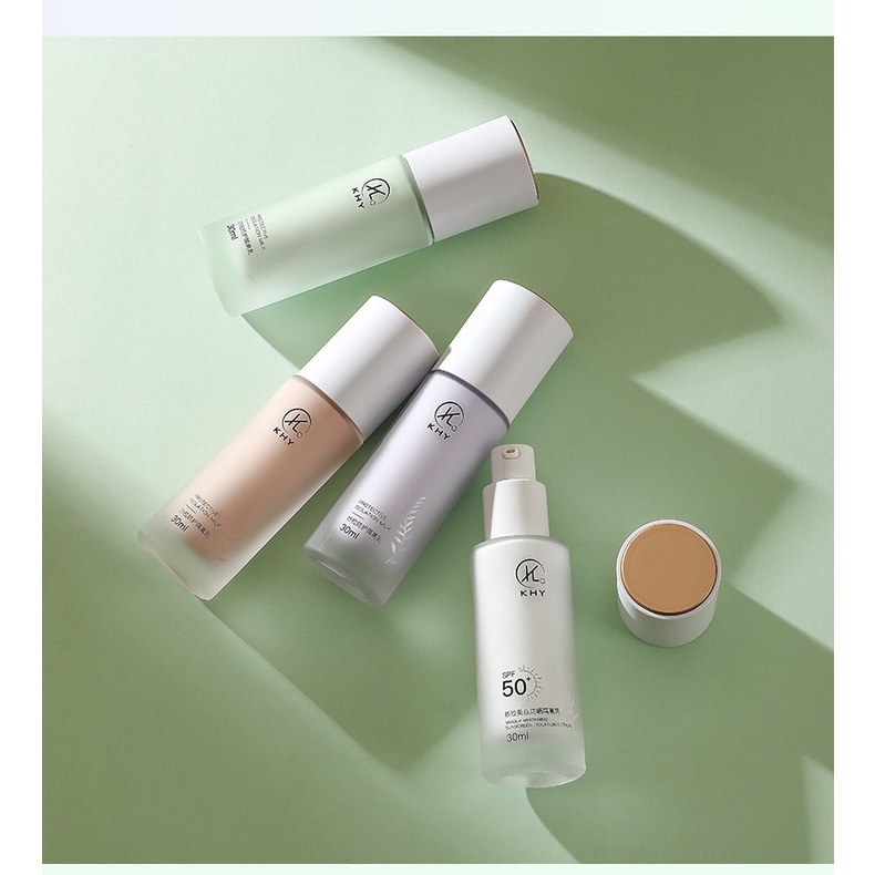 Kem Lót Trang Điểm Cách Ly Dưỡng Ẩm Không Dính Làm Sáng Tông Màu Da KHY