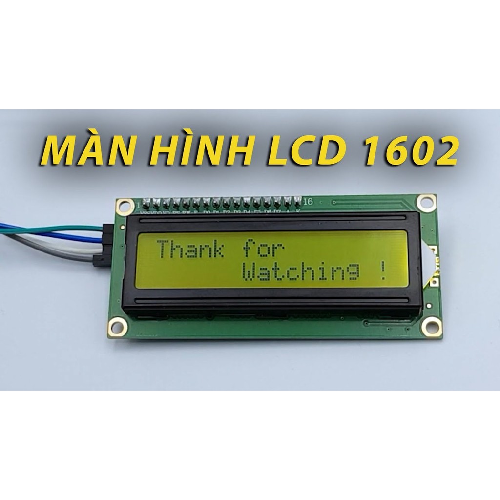 Màn hình LCD 1602 + modun I2C (16x2) cho Arduino chất lượng cao 5.0 [ TY NGUYEN ] | BigBuy360 - bigbuy360.vn