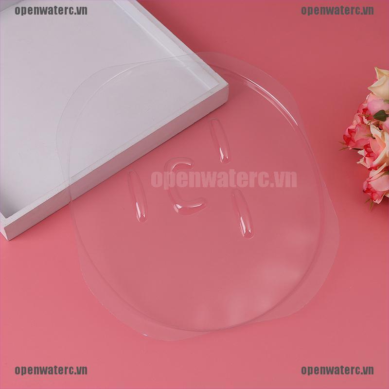 1 Khuôn Nhựa pvc Trong Suốt Làm Mặt Nạ DIY Tiện Dụng