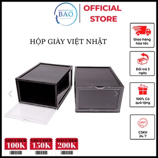 Hộp đựng giầy cao cấp Việt Nhật - Nhựa cứng siêu tiện dụng