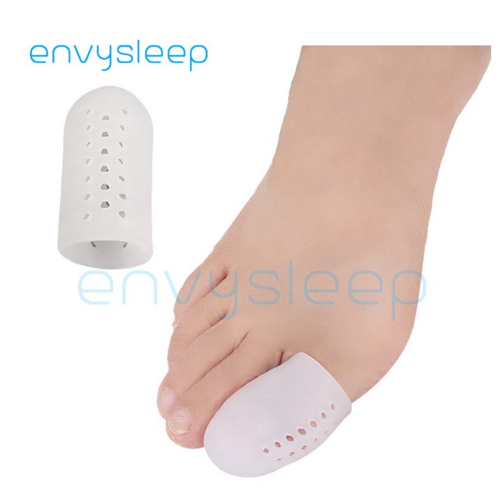 Lót giày Silicon ngón chân cái ENVYSLEEP giảm chai, giảm đau, giảm mụn nước mụn nước, Bộ 2 cái