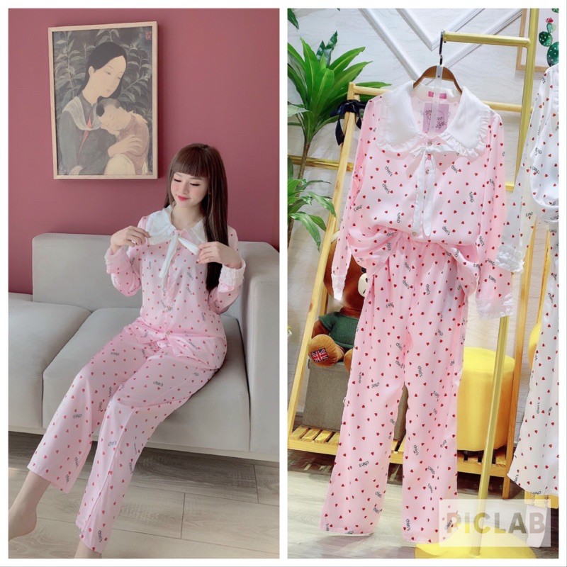 BỘ SATIN TAY DÀI QUẦN DÀI | BigBuy360 - bigbuy360.vn