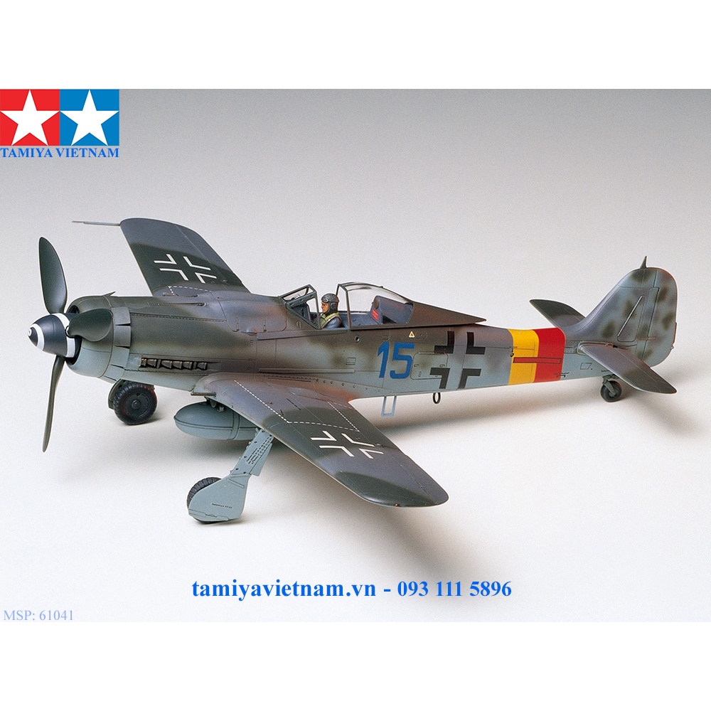 61041 Mô hình máy bay quân sự 1/48 SCALE Focke-Wulf Fw190 D-9
