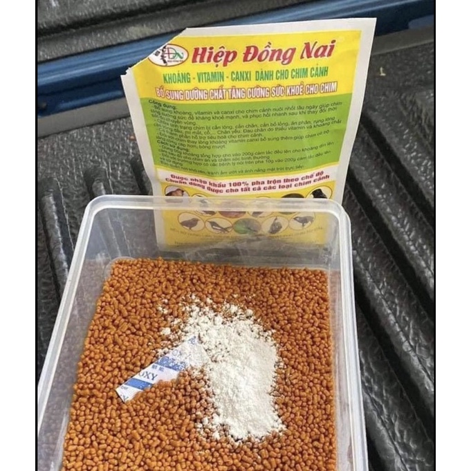 Khoáng Canxi Vitamin Hiệp Đồng Nai - Bổ Sung Dinh Dưỡng Cho Chim