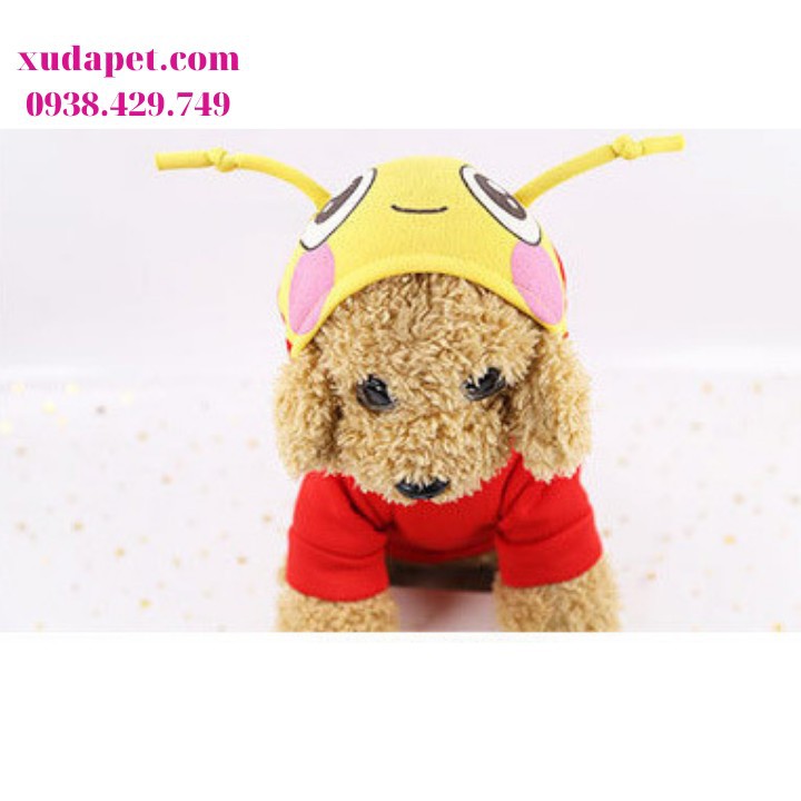 : Áo Hoodie Hình Sâu Bướm giúp cho thú cưng trông rất xinh xắn, thời trang – Xudapet - SP000579