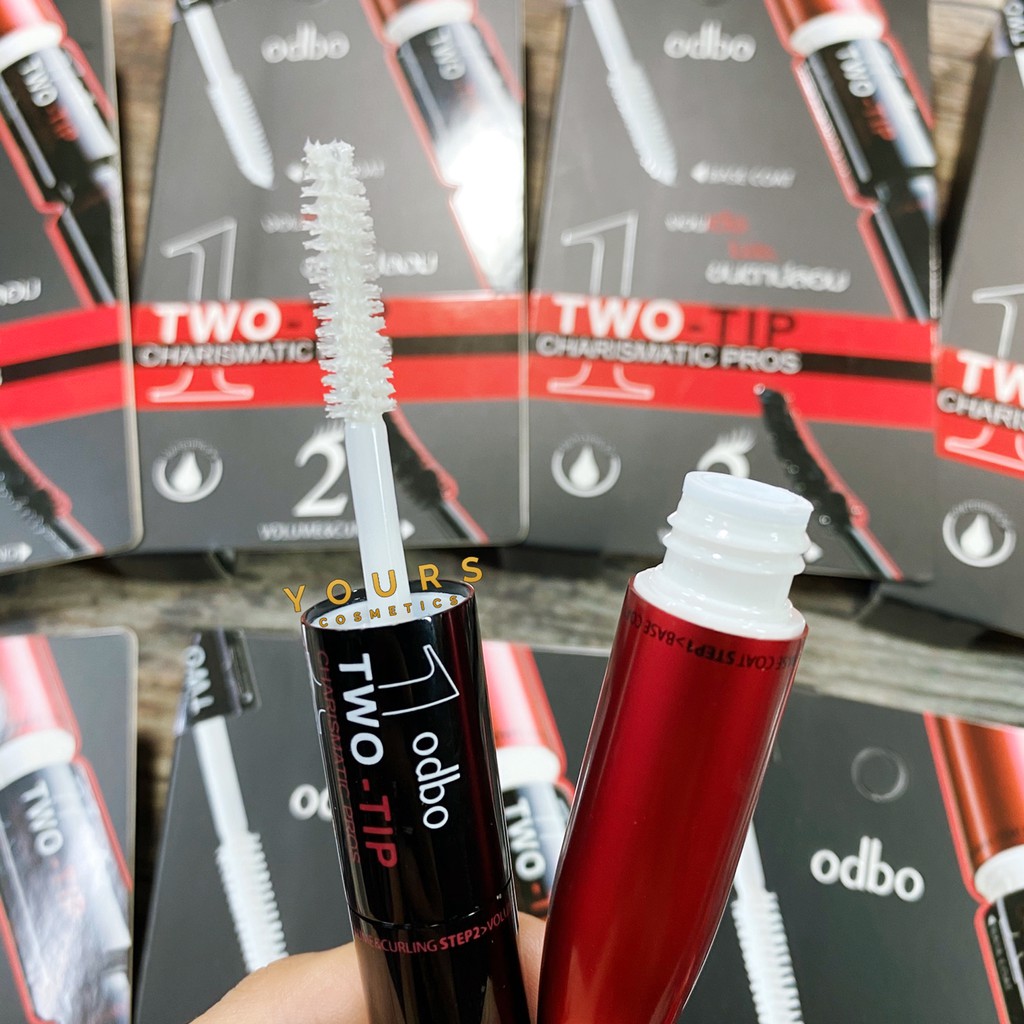 [Auth Thái] Mascara 2 Đầu Làm Cong Và Dày Mi Odbo Two-Tip OD901