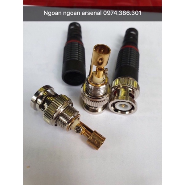 Dây nối dài BNC SDI 1 đầu đực 1 đầu cái, dây BNC 2 đầu cái hàng chất lượng