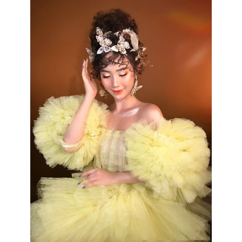 váy chụp hình mackup ( rẻ đẹp có clip sản phẩm)