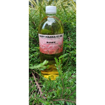 500 ml Dầu Massage Hoa Hồng Dành Cho Spa, Thư Giãn, Thơm Quyến Rũ