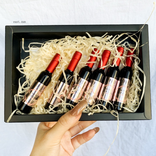 (hàng Mới Về) Son Bóng Dạng Lỏng Lâu Trôi Không Phai Màu Thiết Kế Vỏ Hình Chai Rượu Vang Độc Đáo | BigBuy360 - bigbuy360.vn