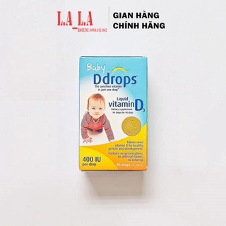 Baby Ddrops Vitamin D3 ddrop cho bé 90 giọt Mỹ