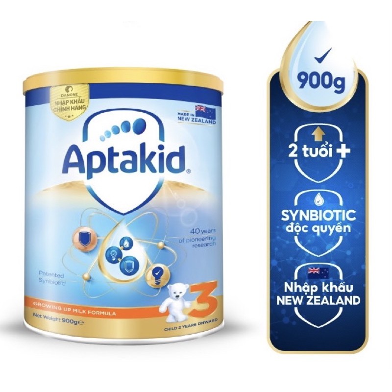 [QUÀ TẶNG KHI MUA 2 LON] SỮA BỘT APTAMIL SỐ 3 LON 900G