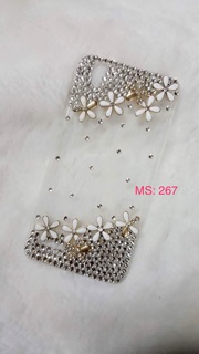 Ốp Lưng Handmade Đính Đá Bông Nhiều Kiểu