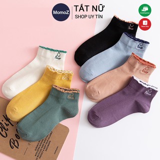 Tất nữ cổ ngắn - vớ nữ cổ ngắn phong cách trẻ trung Hàn Quốc - PK020