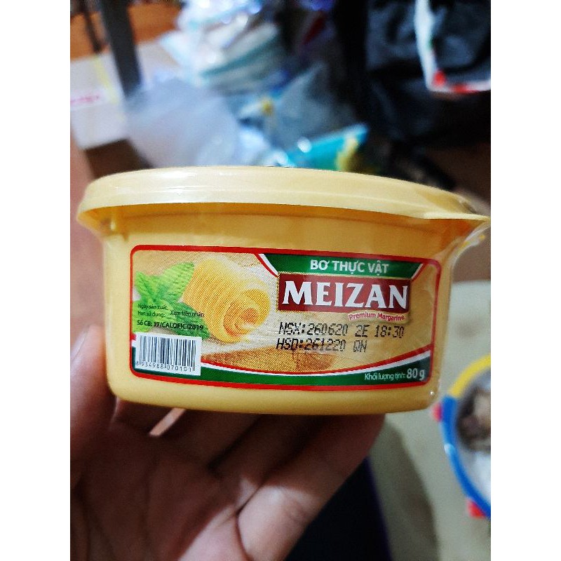 Bơ thực vật meizan 80g
