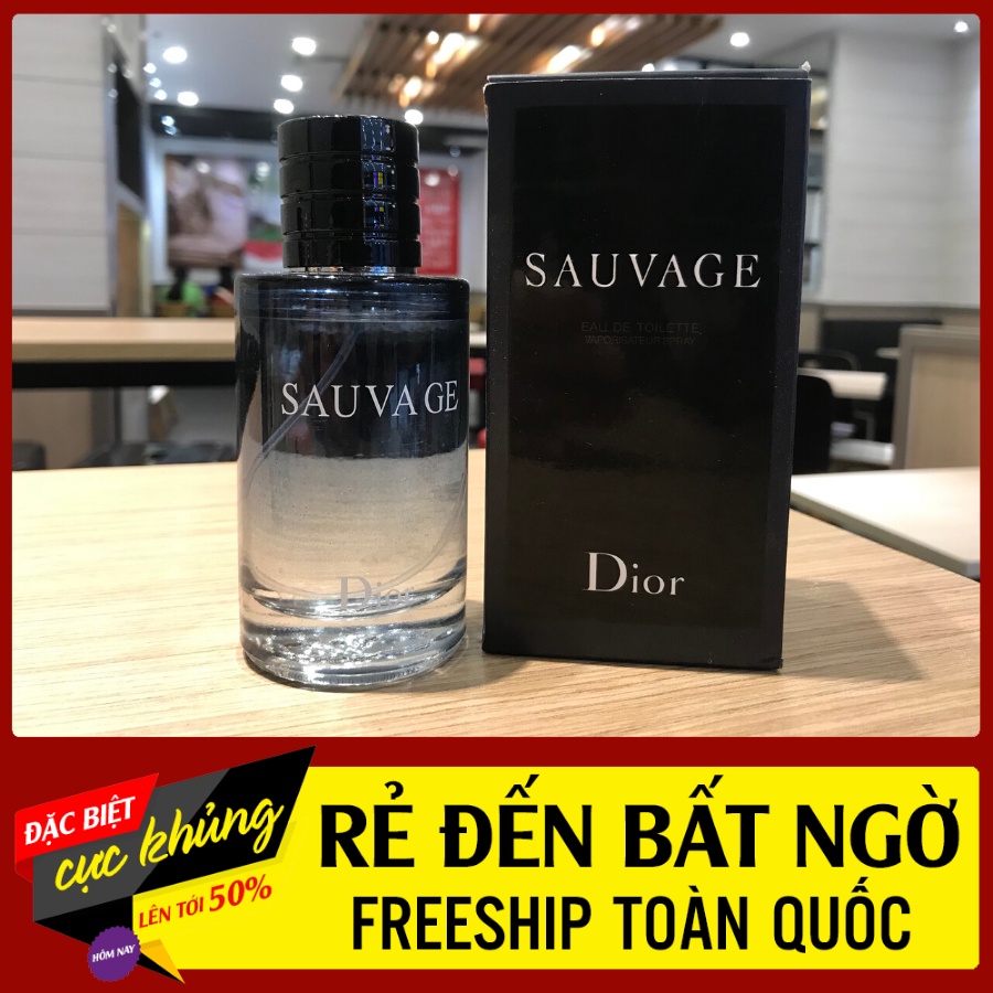 Nước Hoa Nam, Nước Hoa Sauvega 100ml Thơm Lâu, Hương Thơm Quyến Rũ Dầu Thơm Nam Cao Cấp | BigBuy360 - bigbuy360.vn