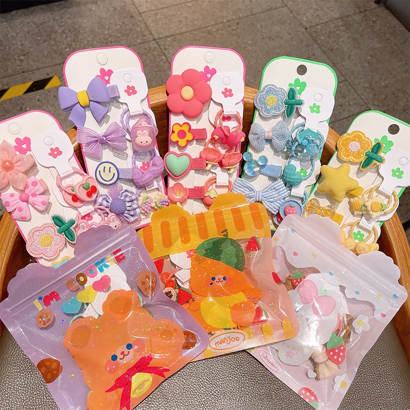 Kẹp Dây Cao Su Nơ Hoạt Hình 2022