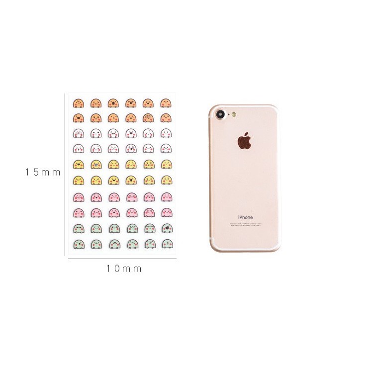 Set 4 tờ sticker trang trí planner STG083