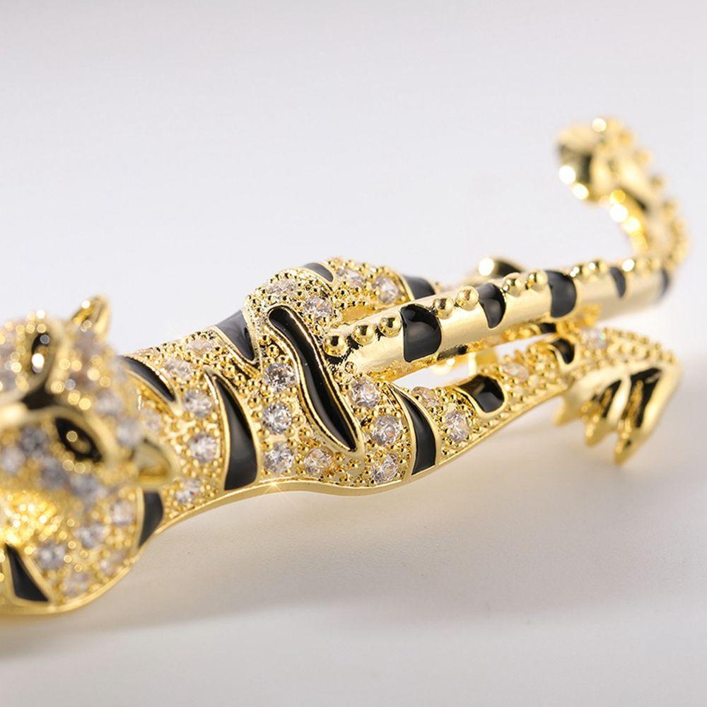 MOCHO Ghim Cài Áo Hình Chú Hổ Tráng Men Nhiều Màu Sắc Trang Trí Năm Mới Cho Nam Và Nữ