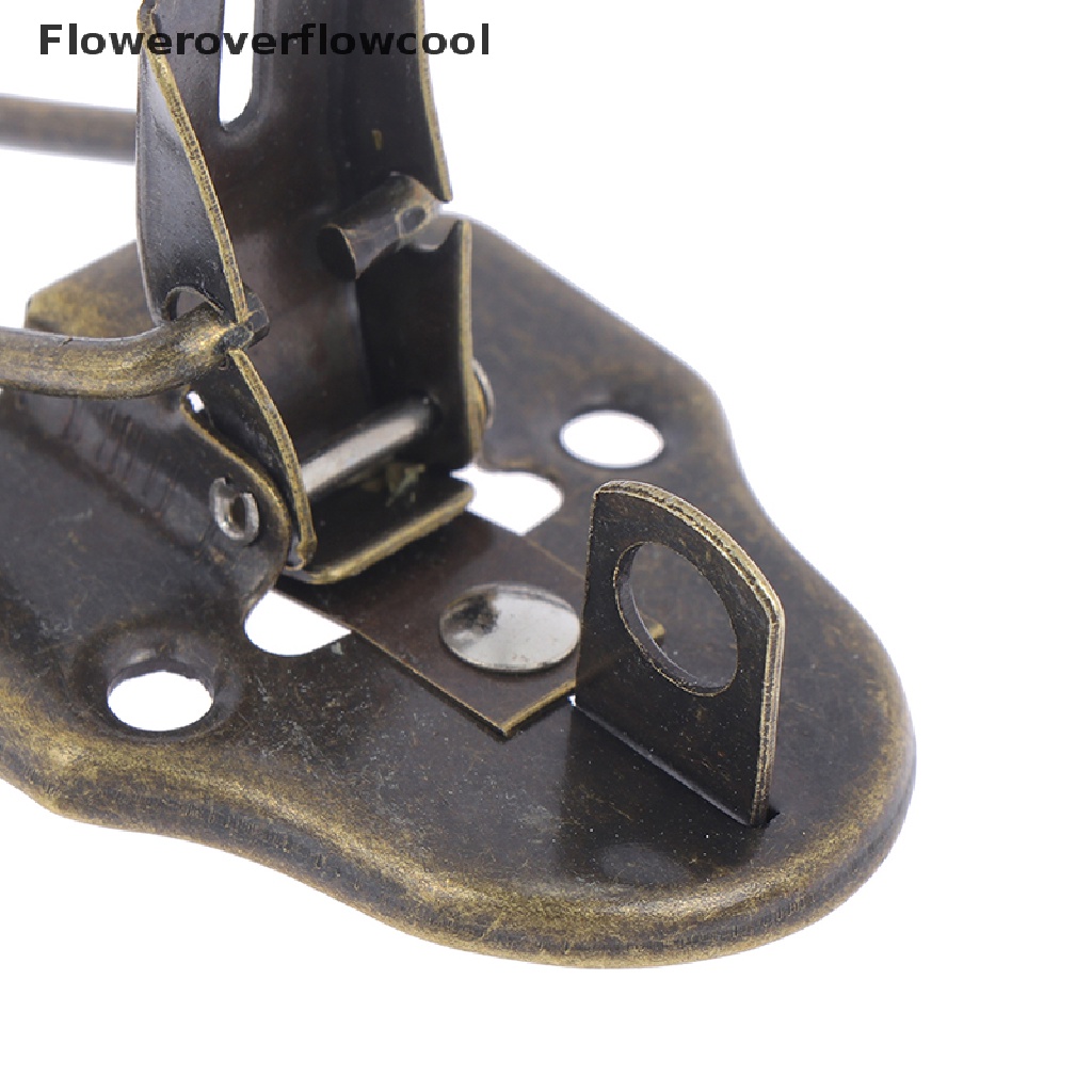 Set 2 Khóa Cài Hộp Trang Sức / Vali Bằng Kim Loại Kiểu Cổ Điển