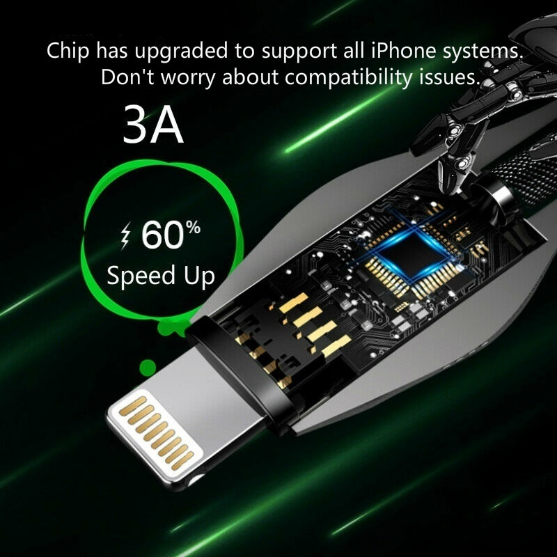 ANDROID Cáp Sạc Nhanh Giao Diện Type C Cho Điện Thoại for iphone