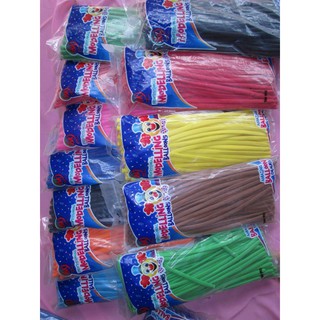 Bóng bay giun Thái Lan vặn hình nghệ thuật (100 quả chọn màu)