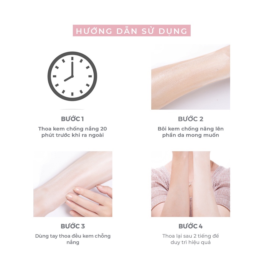 Kem Chống Nắng The SaemEco Earth Sun Cream 50ml dành cho mọi loại da, lọ màu vàng