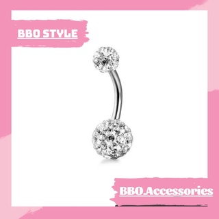 Khuyên Rốn Đá Bọc Cá Tính