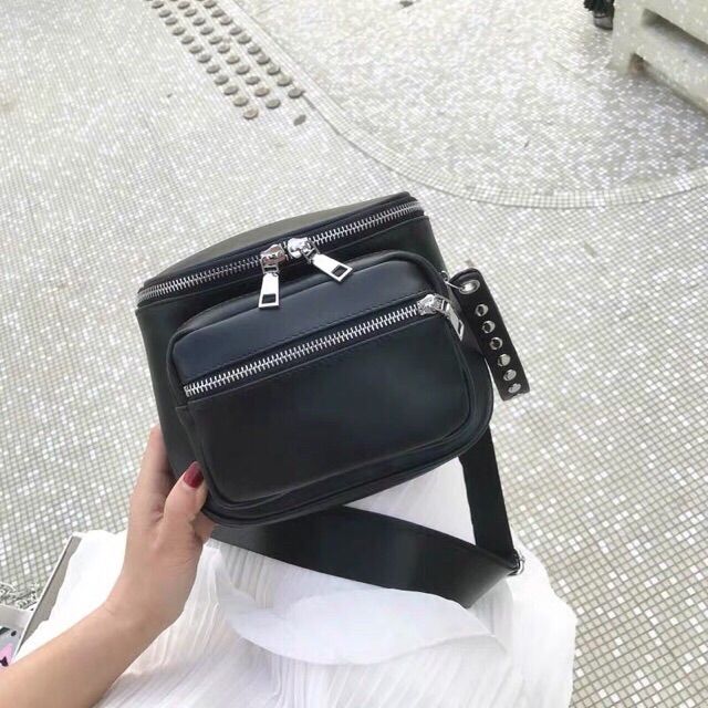 [FREESHIP ĐƠN 50K] Túi nữ đeo chéo da PU hình hộp có nhiều ngăn | BigBuy360 - bigbuy360.vn