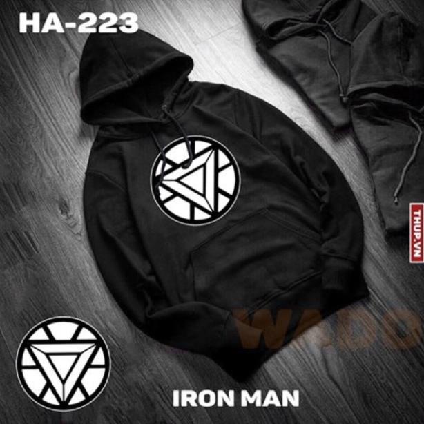 Áo Hoodie Iron Man Marvel