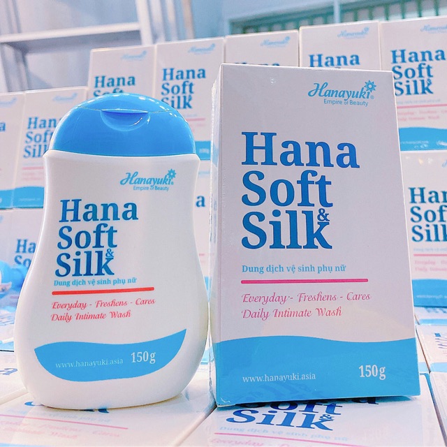 HANAYOKI - DUNG DỊCH VỆ SINH PHỤ NỮ HANA SOFT SILK  HANAYOKI