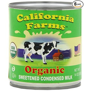 Sữa đặc hữu cơ California Farms