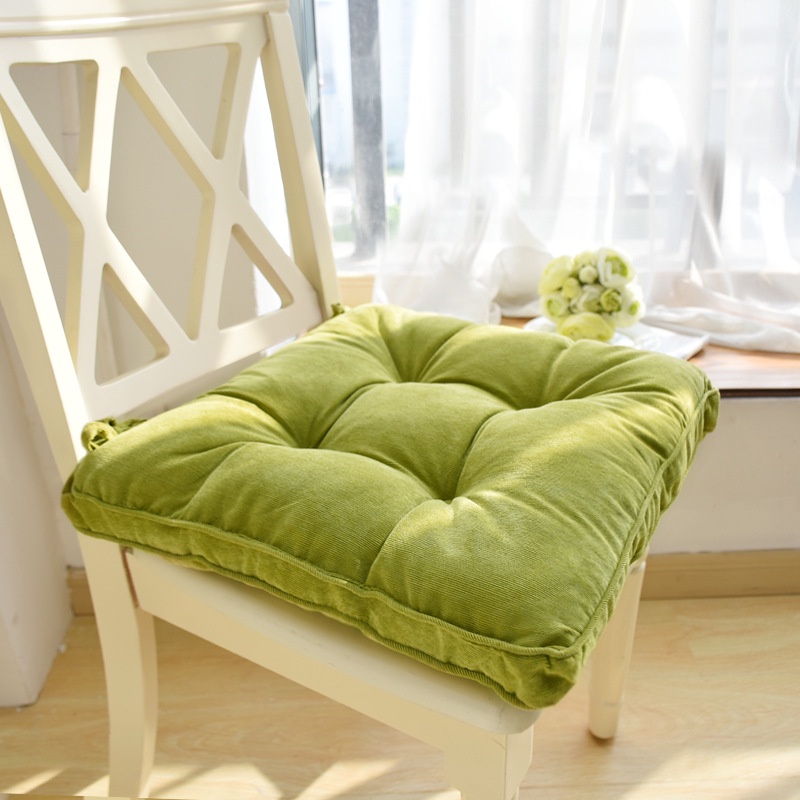 ❤️ Nitrogen071 Đệm Vuông Ngồi Bệt Vải NHUNG Đệm ngồi bằng vải nhung dày dặn bông trải sàn thoải mái Gối cho phòng khách thiền định