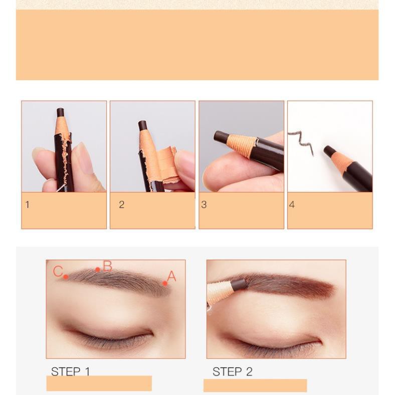 ★ Chì Xé Kẻ Mày [RẺ VÔ ĐỊCH] Không Lem Không Trôi Coloured Soft Cosmetic ★