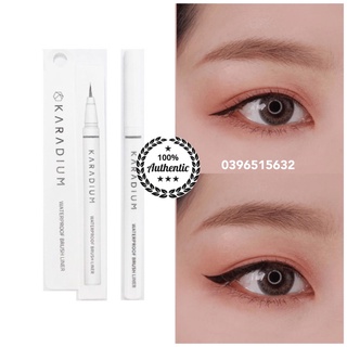 Bút Dạ Kẻ Mắt Karadium Waterproof Brush Liner Black