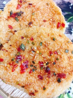 30 bịch cơm cháy nước mắm hành