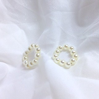 Nhẫn Hạt Trai Nhân Tạo Tiểu Thư-Handmade