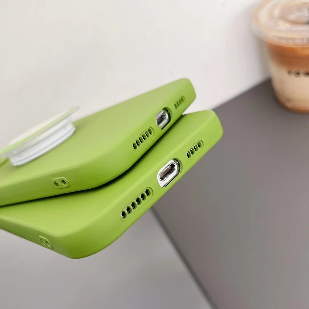 Ốp Điện Thoại tpu Họa Tiết Quái Vật Dễ Thương Kèm Giá Đỡ Cho iphone 13 pro max ins12 pro max 11 pro max xsmax