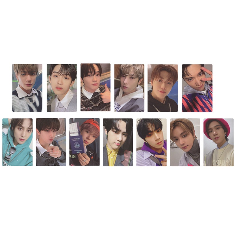 Set 9/13 Tấm Thẻ In Hình Thành Viên Nhóm Nhạc Kpop Nct 2021