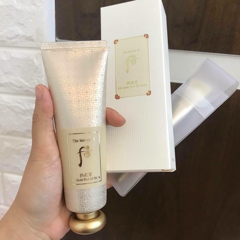 Mặt nạ lột vàng Whoo full 80ml - WHOO GOLD PEEL OFF MASK FULL SIZE 80ml