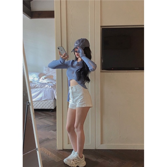 Áo len mỏng rách dài tay | BigBuy360 - bigbuy360.vn