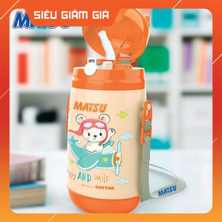 Bình nước học sinh có ống hút duy tân