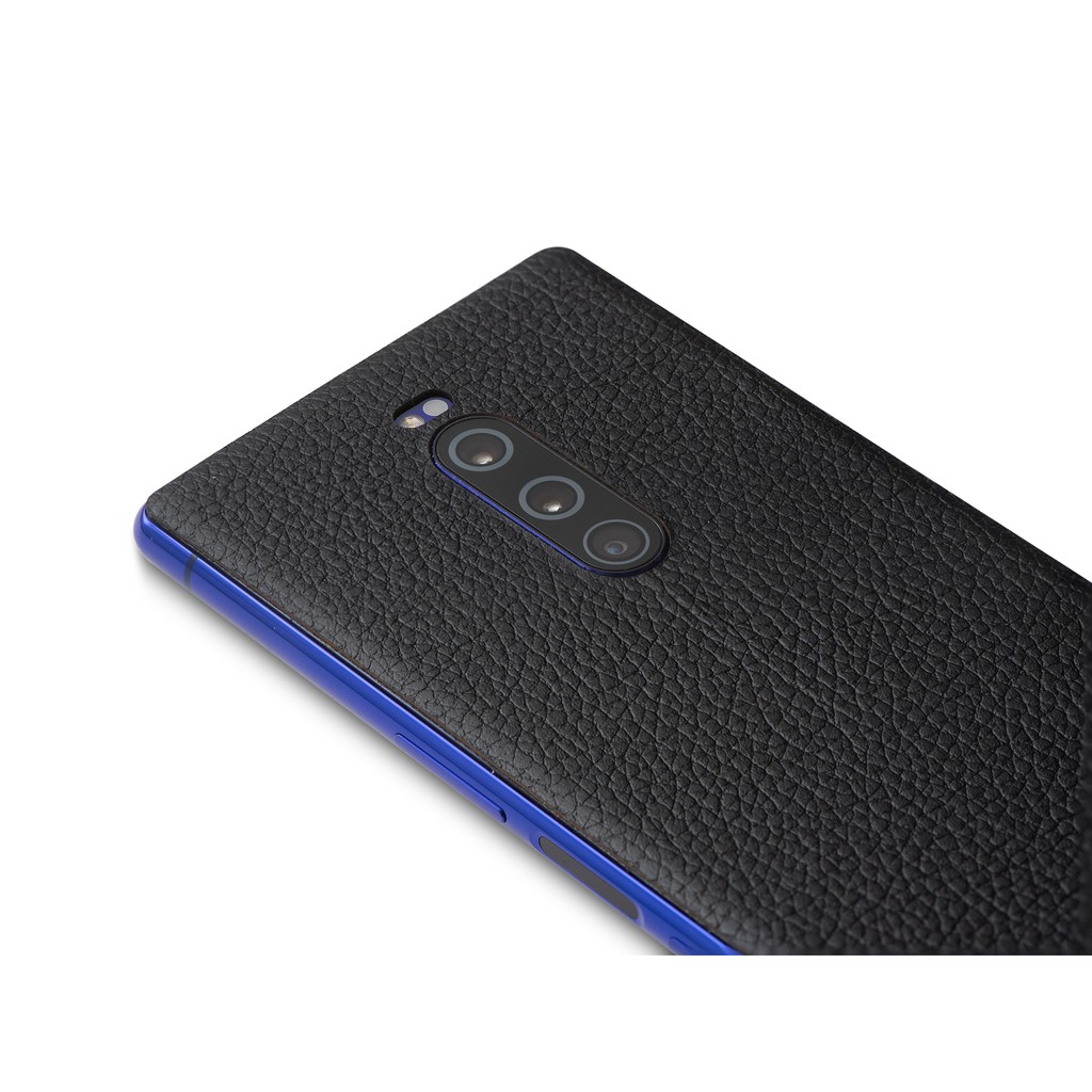 DÁN DA SONY XPERIA 1 - Chính hãng Khắc Tên, chất liệu da bò
